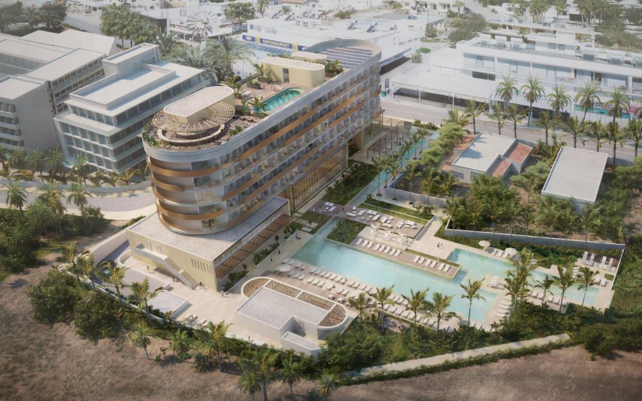 Hotel The Nines Ayia Napa Exterior foto